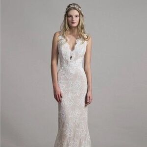 Elegant White Lace Dress